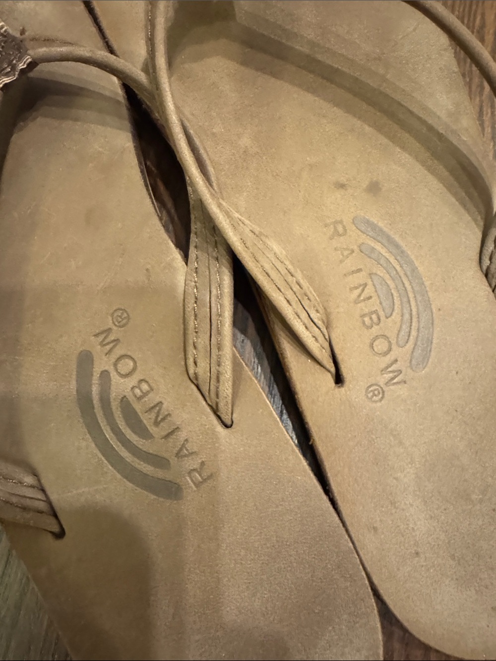Like new Rainbow Flip Flops 🌈 - Picture 9 of 9